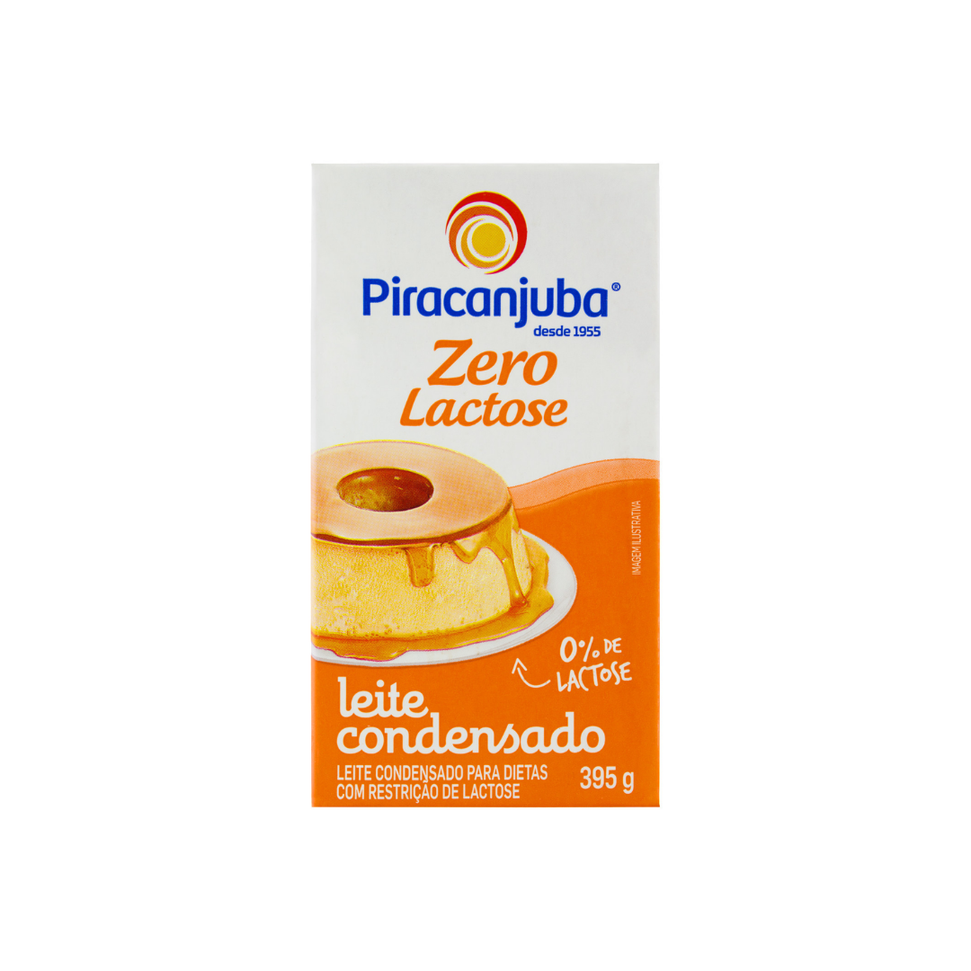 Piracanjuba Leite Condensado Zero Lactose (395g)